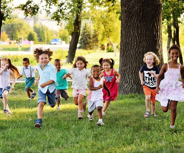 Children playing