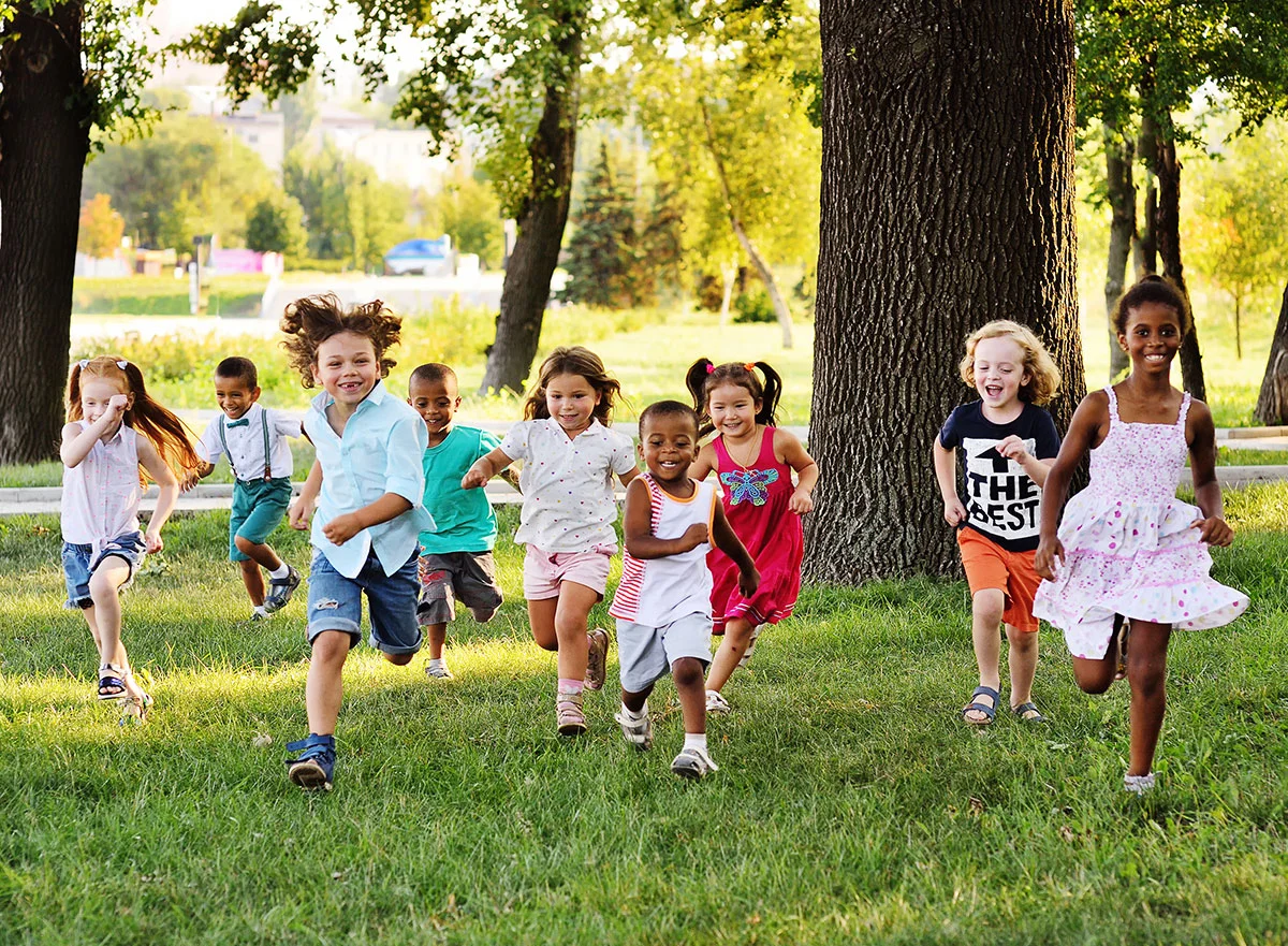 Children playing