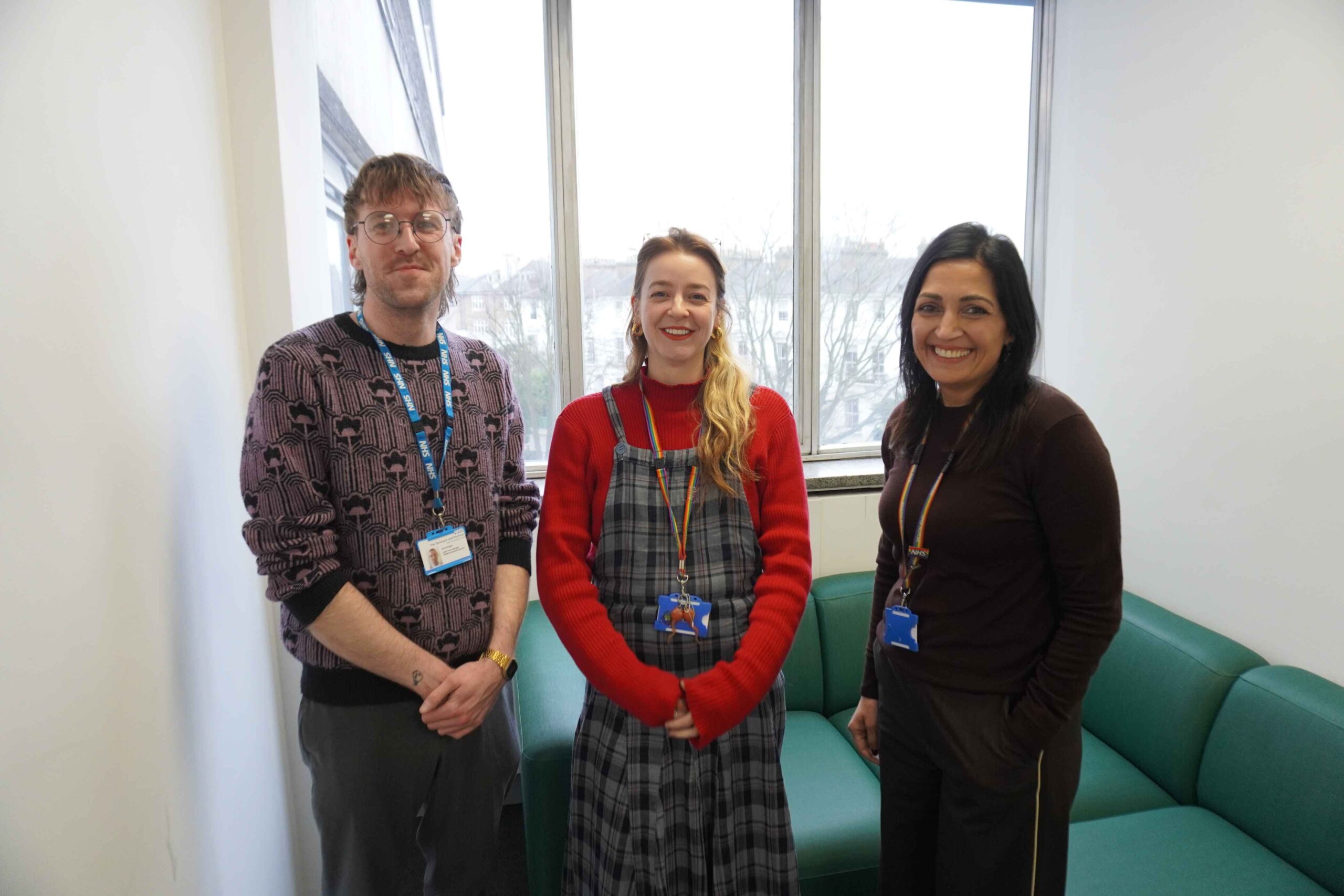 Mental health nurses: Alex, Natalie and Nimisha