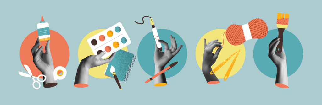 Creative art therapy