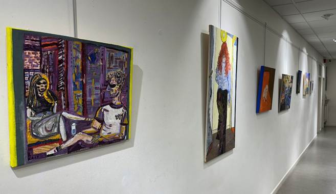 Shahinda Abdalla  'phases of love' art exhibition