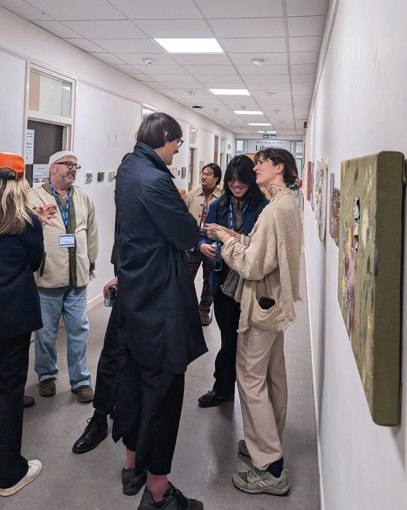 Jolene's art exhibition