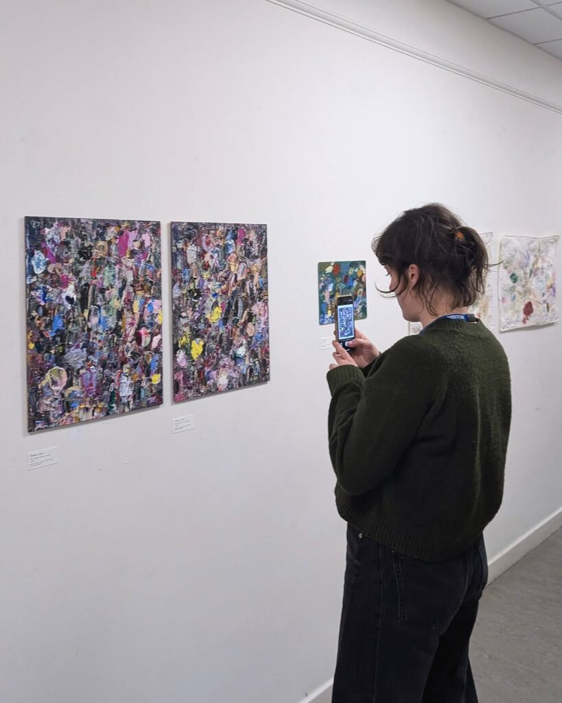 Jolene's art exhibition