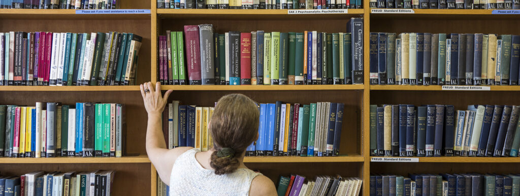 research in the library